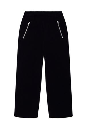 black cotton trousers MAISON MARGIELA KIDS | M60695MM02XM6900